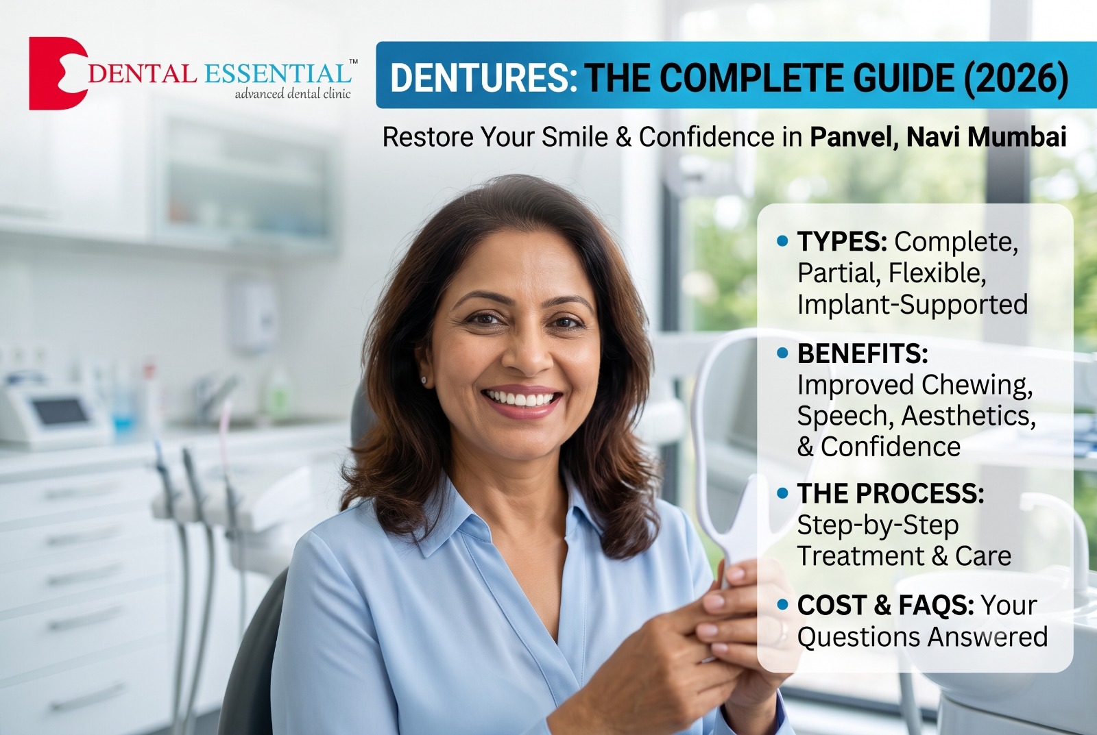 Dentures in Panvel: Complete Guide to Types, Benefits, Cost & Denture Treatment (2026)